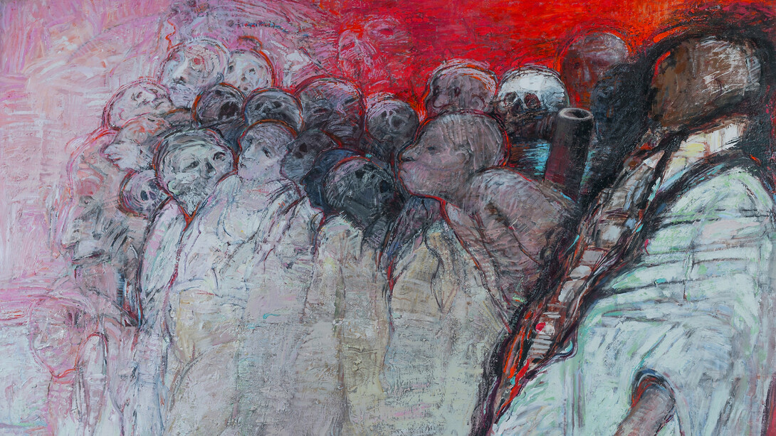 Sheba Sharrow Moto Perpetuo at James Yarosh Fine Art Gallery