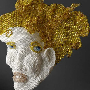 Joyce J. Scott, From the day after rape series: Bosnia II, 2008. Courtesy of Goya Contemporary