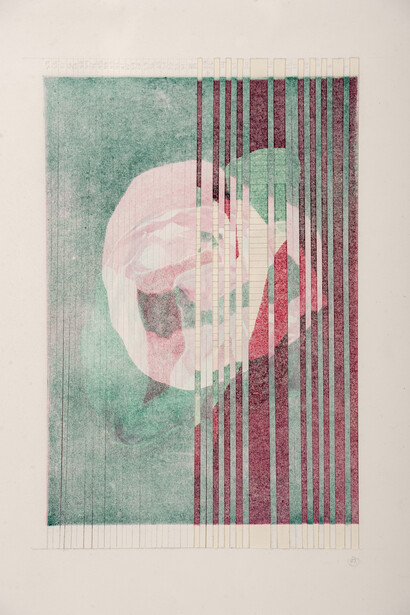 Sumiko Eadon, Attempt to use proofs 1, collage with prints