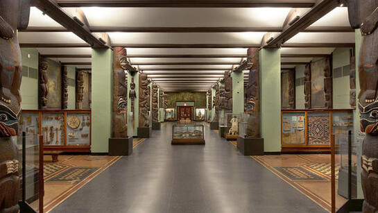 Hall of Northwest Coast Indians. Courtesy of American Museum of Natural History