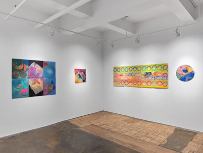 Duwenavue Santé Johnson, Quiet observations, exhibition view. Courtesy of A.I.R. Gallery