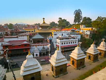 Situated in the heart of Kathmandu, Nepal, Pashupatinath Temple is a vibrant center of Hindu spirituality, with its grand pagoda-style temple and ghats for cremation ceremonies along the Bagmati River