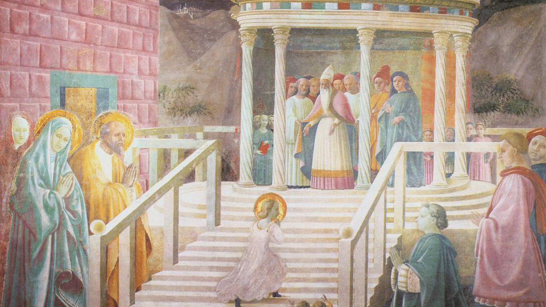 Paolo Uccello. Presentazione di Maria al Tempio