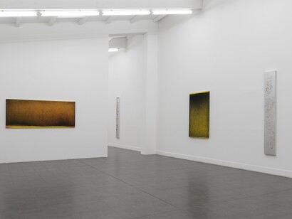 Installation views of the exhibition "John Knuth. Powerplant" at Brand New Gallery, Milan