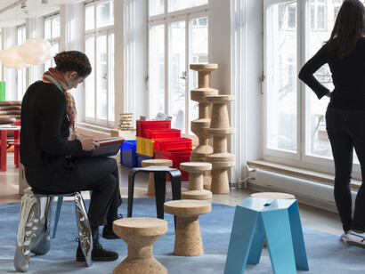 Swiss Design Lounge. Courtesy of Museum für Gestaltung