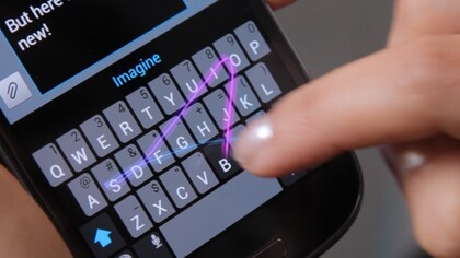 Escribiendo con el teléfono móvil