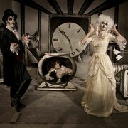 John Bock, Der magische Krug (Filmstill), 2013, Animated puppets, canvas, cinema seats
Projection: 259 x 485 x 200 cm, Cinema Seats: 125 x 250 x 250 cm, © John Bock, Courtesy Sprüth Magers Berlin London