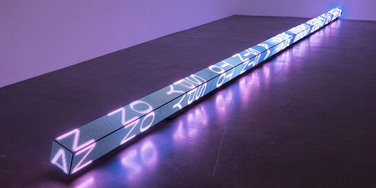 Jenny Holzer. Courtesy of Hauser & Wirth