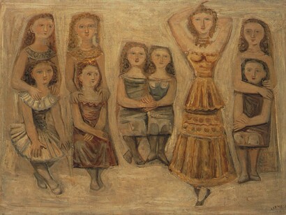 Massimo Campigli, 'Scuola di danza'