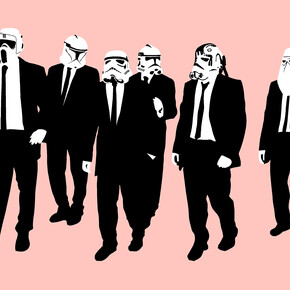 Ryan Callanan, Reservoir Dogs Storm Troopers, Courtesy of TAG Fine Arts