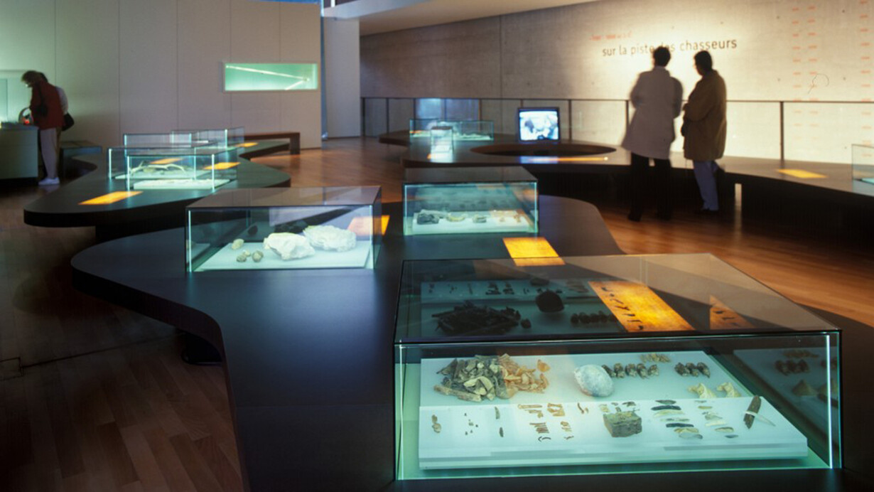Yesterday…Between the Mediterranean and the North Sea, exhibition view. Courtesy of Laténium