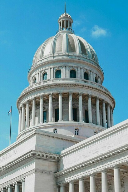National Capitol Building in Havana, the city where Marco Rubio's forefathers were born