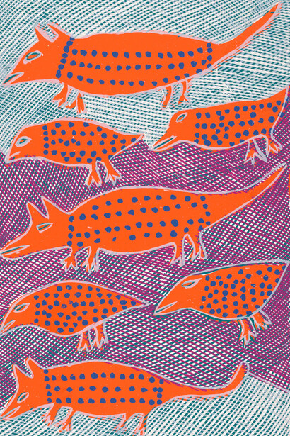 Gaymala Yunupiŋu, Wan’kurra ga djirikitj (detail), 2001. Courtesy of Art Gallery of NSW