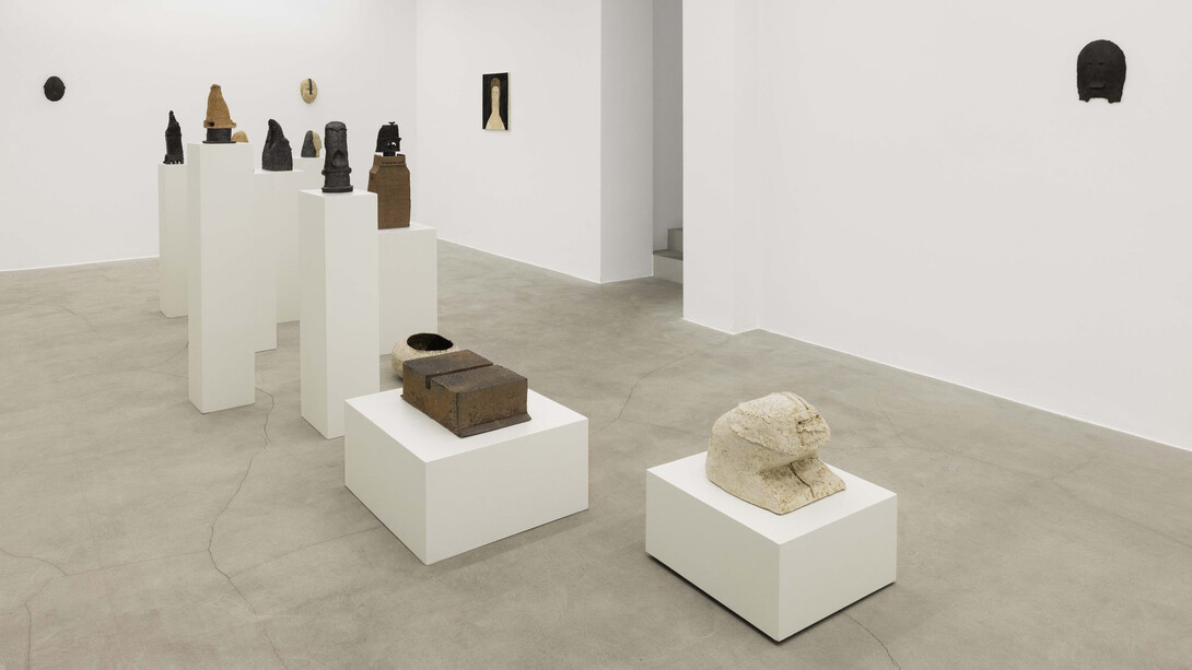 Keiji Ito, Humans and expression, exhibition view. Courtesy of kaufmann repetto