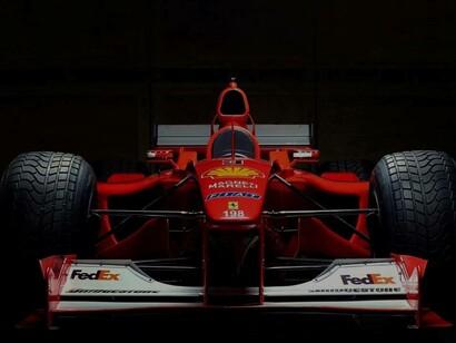 A closer look at Ferrari's formula one car