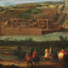 Pierre-Denis Martin, View of the Marly Machine and the Palace of Louveciennes, 1722–23. Courtesy of Science Museum