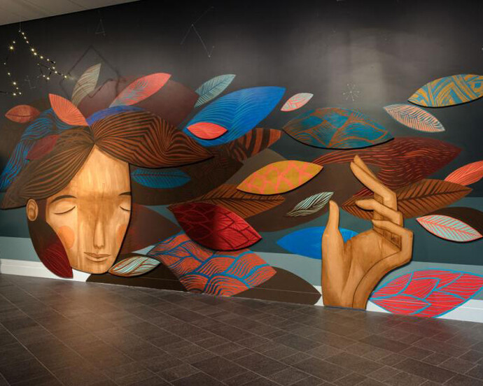 Past the Tangled Present. Courtesy of Denver Art Museum
