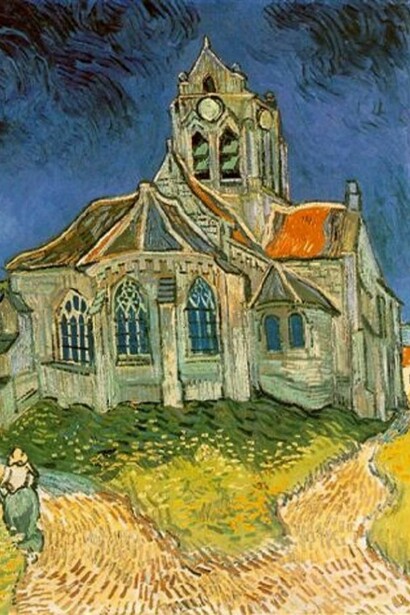 Vincent Van Gogh - La chiesa di Auvers