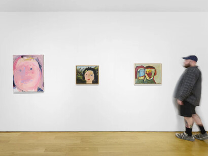 Margot Bergman, Rogues gallery, exhibition view. Courtesy of Anton Kern Gallery