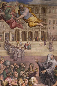 Giorgio Vasari, Le retour du pape Grégoire XI à Rome 