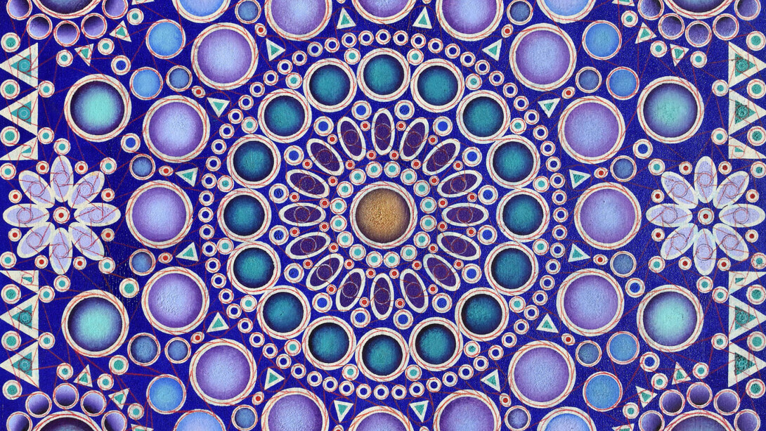 Carlos Estevez, Magnetic temple, 2024. Courtesy of Pan American Art Projects Gallery