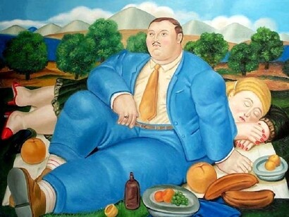 Dipinto di Ferdinando Botero
