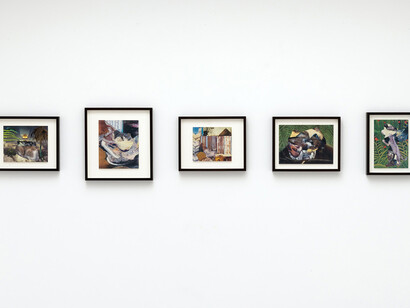 Adrian Gheniet, Exhibition view. Courtesy of Galerie Thaddaeus Ropac. Photos: Charles Duprat
© Adrian Ghenie 

