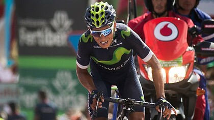 Nairo Quintana, el mejor ciclista colombiano, ganó la mítica etapa de Lagos de Covadonga en la edición 2016 de la Vuelta a España