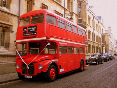 Londres. Autobús double-decker
