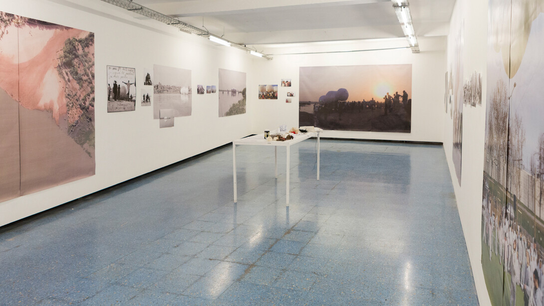 Yo-Yo Gonthier, I am the son of the river, exhibition view. Courtesy of Fundación Proa