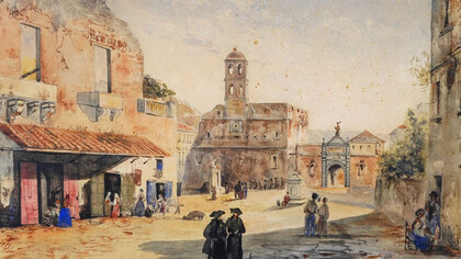 Giacinto Gigante, Piazza