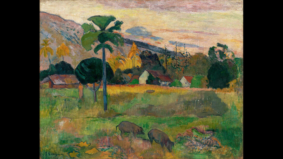 Paul Gauguin
Haere Mai, 1891
Oil on burlap
73 x 92 cm
Solomon R. Guggenheim Museum, New York
Thannhauser Collection, Gift, Justin K. Thannhauser 78.2514.16
Photo: © Solomon R. Guggenheim Foundation, New York (SRGF)

