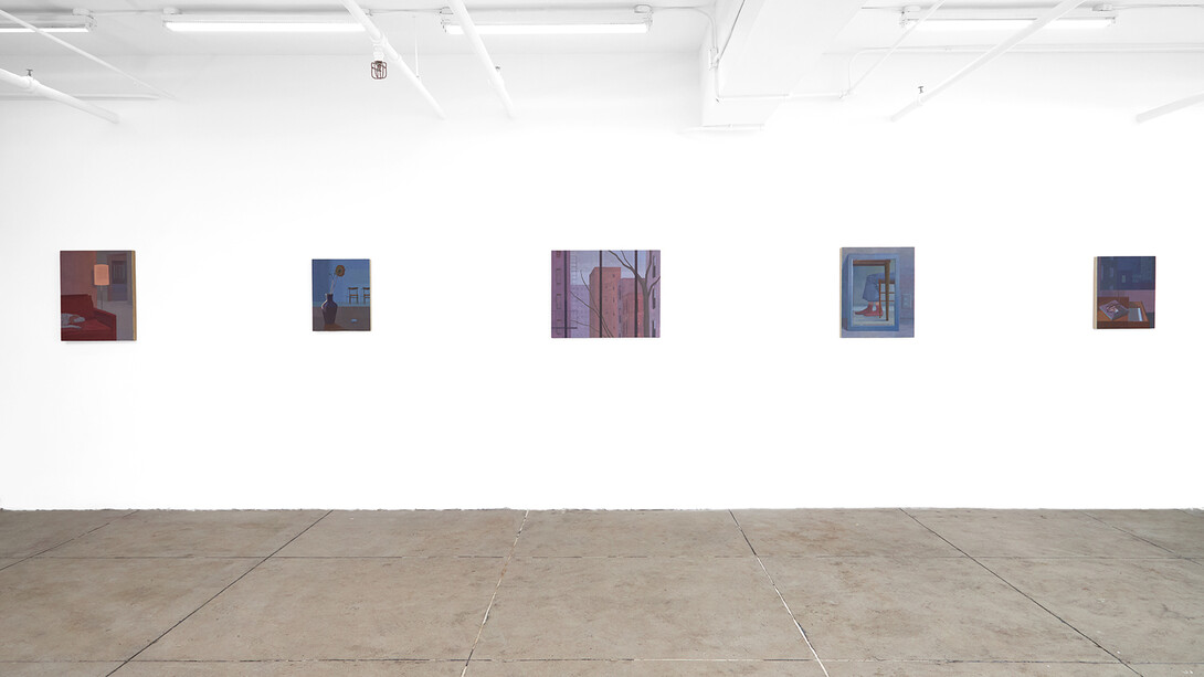 Lily Taylor, Left open, exhibition view. Courtesy of Monya Rowe Gallery