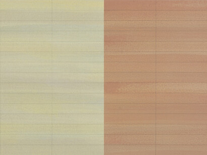 Trevor Sutton, Homage to Paul Klee, 2015, oil and pencil on paper, 38 x 76 cm