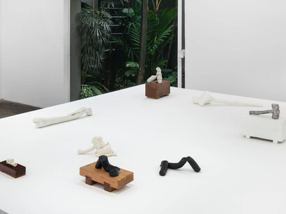 Paulo Monteiro, Ao redor da distância, exhibition view. Courtesy of Mendes Wood DM