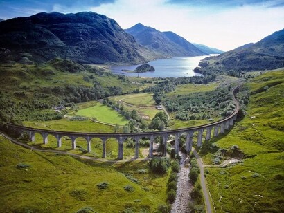 Escocia. Viaducto de Glenfinnan