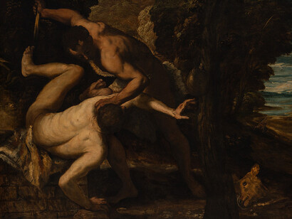 Jacopo Tintoretto, Cain and Abel, 1550‒53. Courtesy of Cincinnati Art Museum