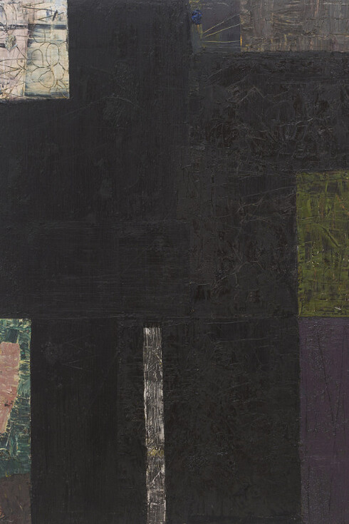 The Black Paintings. Courtesy of Haines Gallery
