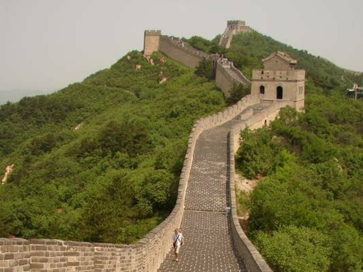 Particolare di muraglia cinese, Cina