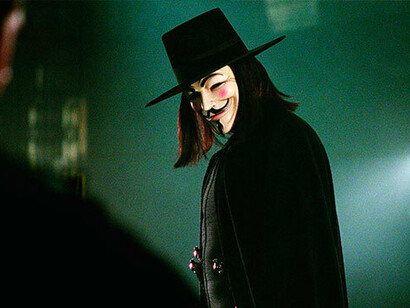 El protagonista de "V de Vendetta" lucha por un sistema político y social más justo