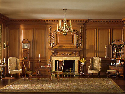 Mrs. James Ward Thorne, American, 1882-1966, A5: Massachusetts Drawing Room, 1768, c. 1940