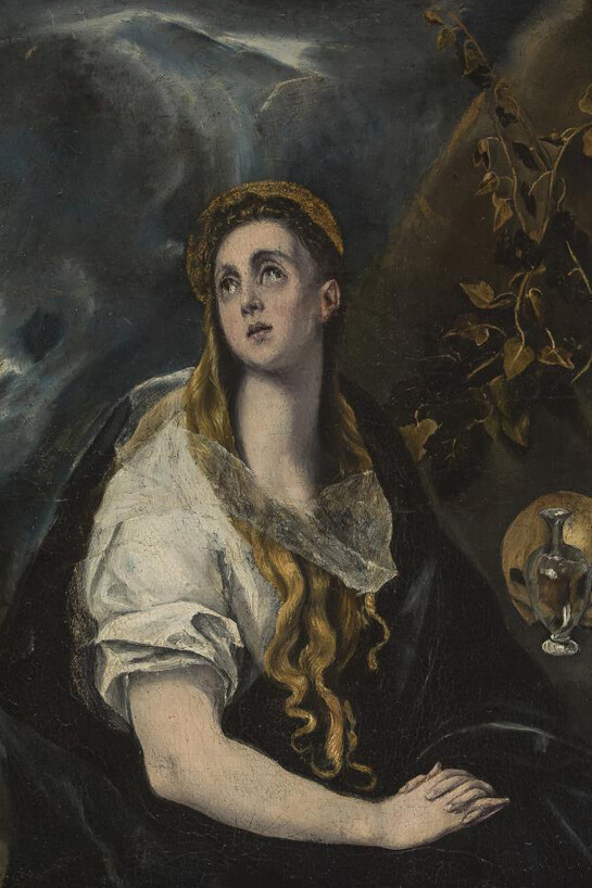 Greco, El. A Copy of Greco, El. A Copy ofMary Magdelene, the Penitentc. 1640-1660 (detail)