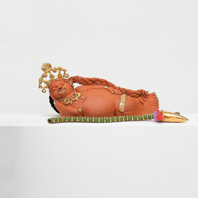 Joel Gaitan, No pidas agua, cuando no hay sed (don’t ask for water when there is no thirst), 2024. Courtesy of The Pit Gallery