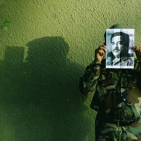 Jamal Penjweny. Work from the series Saddam is Here. 2010.
Photograph. 23 2/3 × 31 1/2″ (60 × 80 cm). Courtesy the artist
