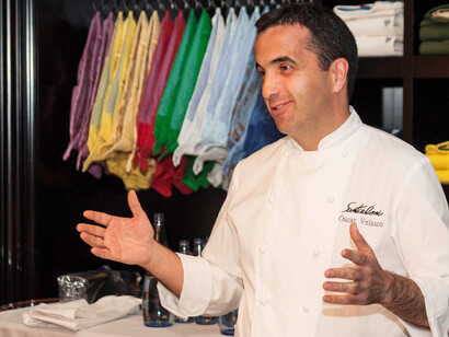5. Óscar Velasco, chef de Sanceloni. Foto: Thalía Olszewski Ibáñez