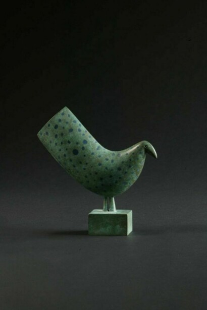 Jon Buck, Taleteller, bronze, edition of 10