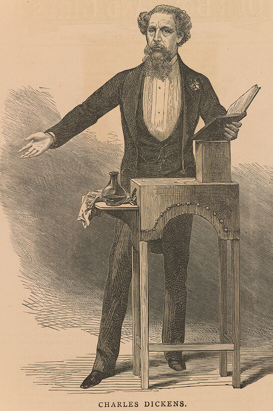 Charles Dickens and the Spirit of Christmas. Courtesy of Morgan Museum