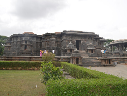 The Hoysaleshwara temple in Halebidu