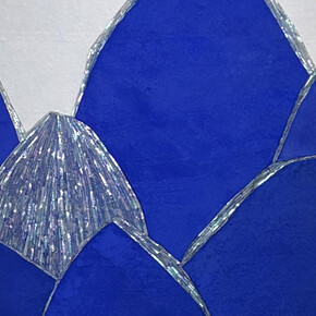 On the celadon as pure form, artwork in exhibition (detail). Courtesy of Kate Oh Gallery