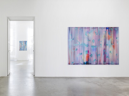 Bernard Frize. Courtesy of Galerie Perrotin